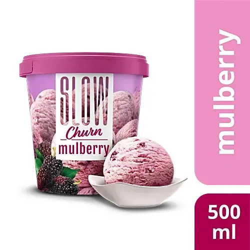 Kwality Wall's Slow Churn Mulberry